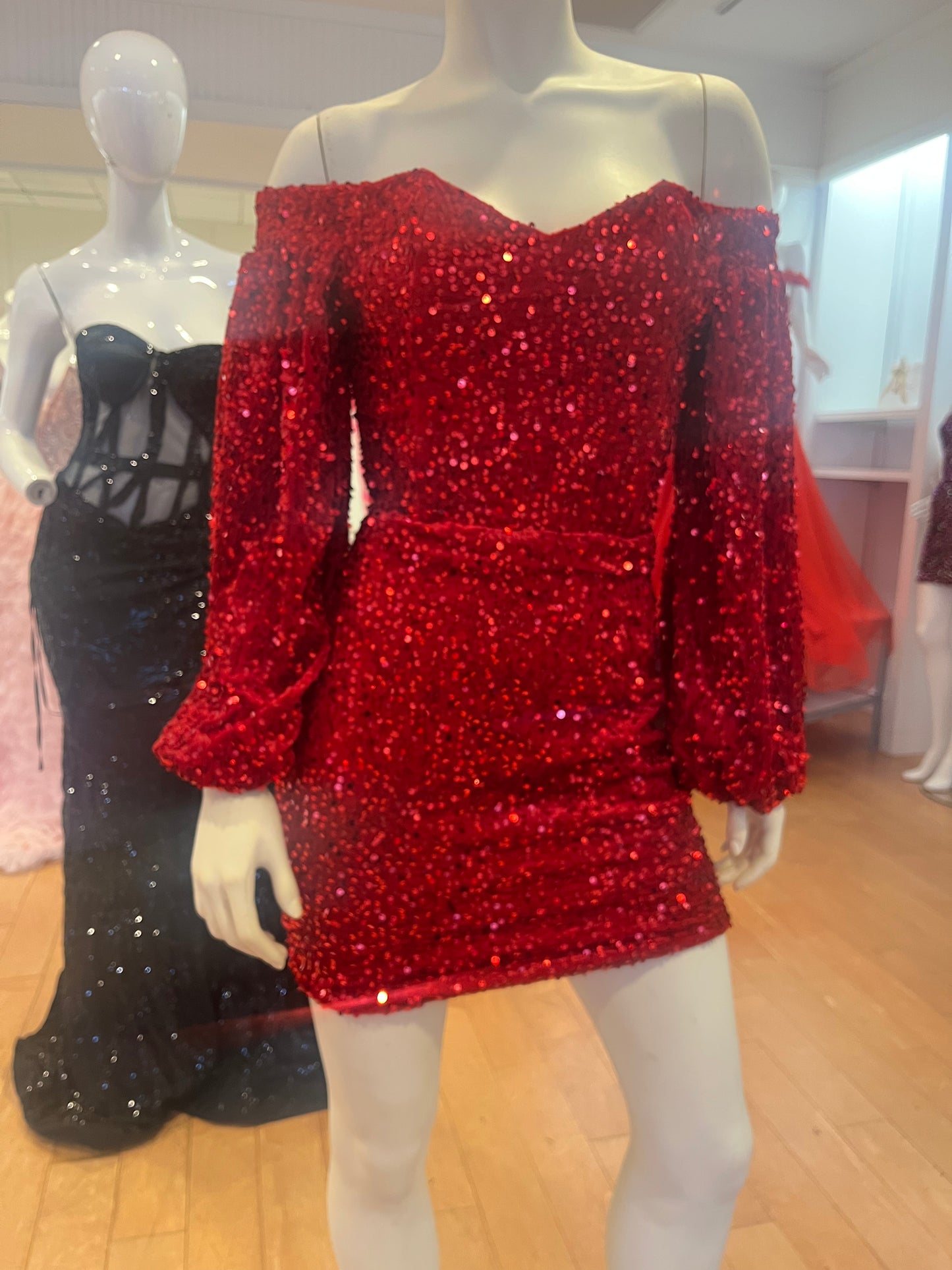 The Abby Sequin Dress