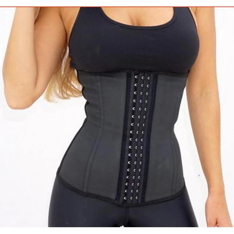 Latex waist trainer