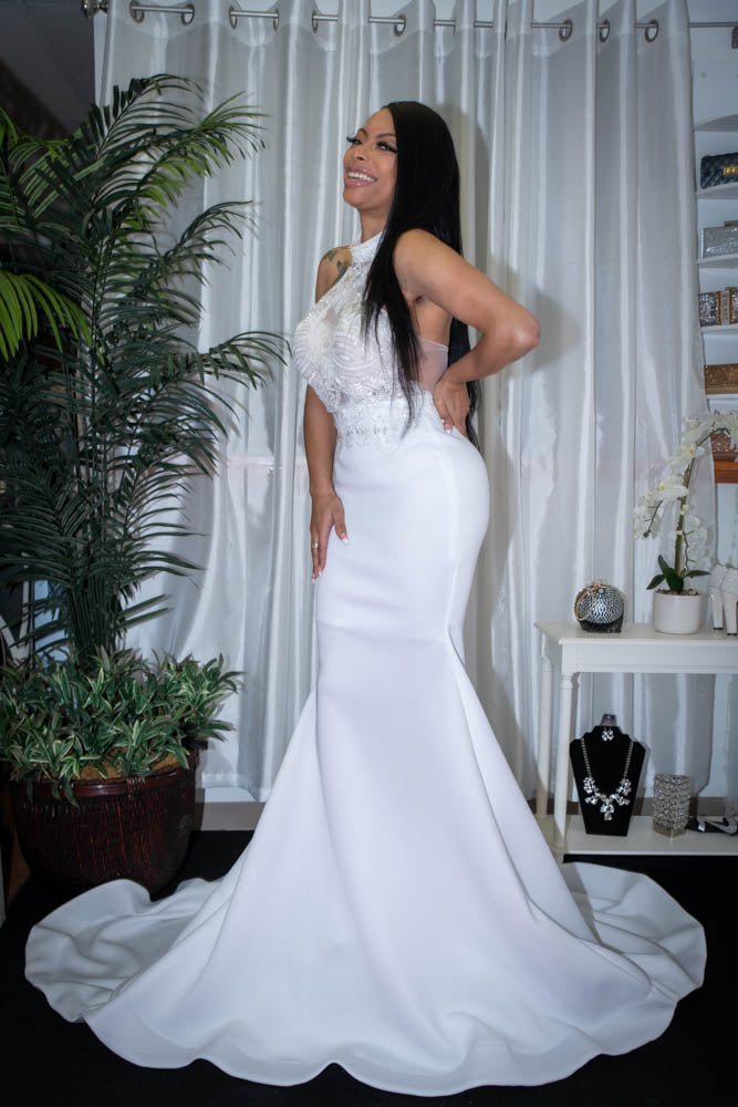 Brooke Halter Wedding Dress