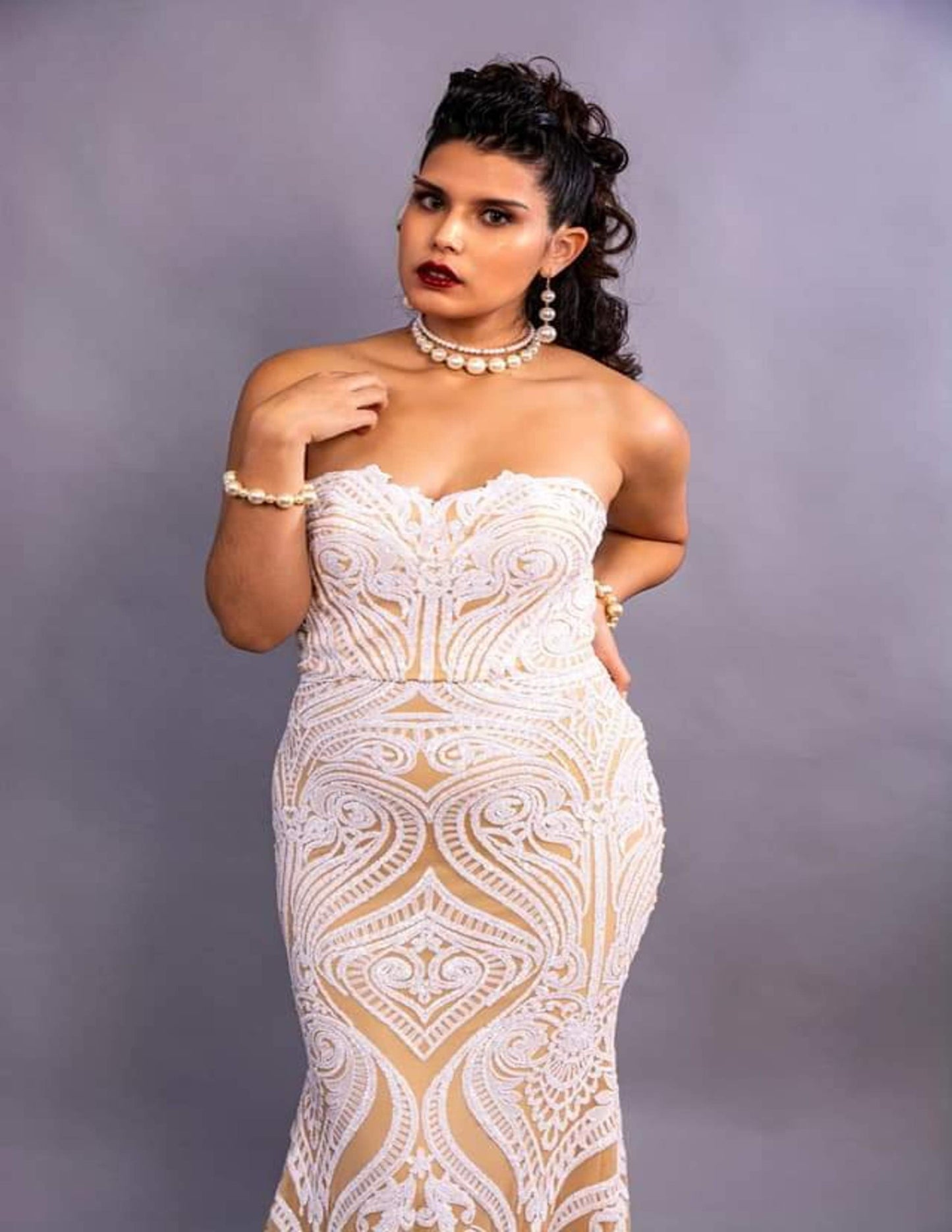 Cindy Sequin Mermaid Dress