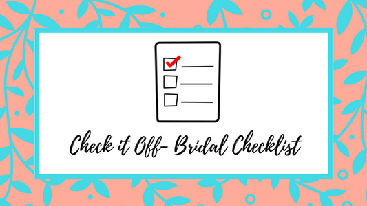 Bridal Checklist
