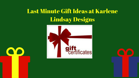 Last Minute Gift Ideas at Karlene Lindsay Designs