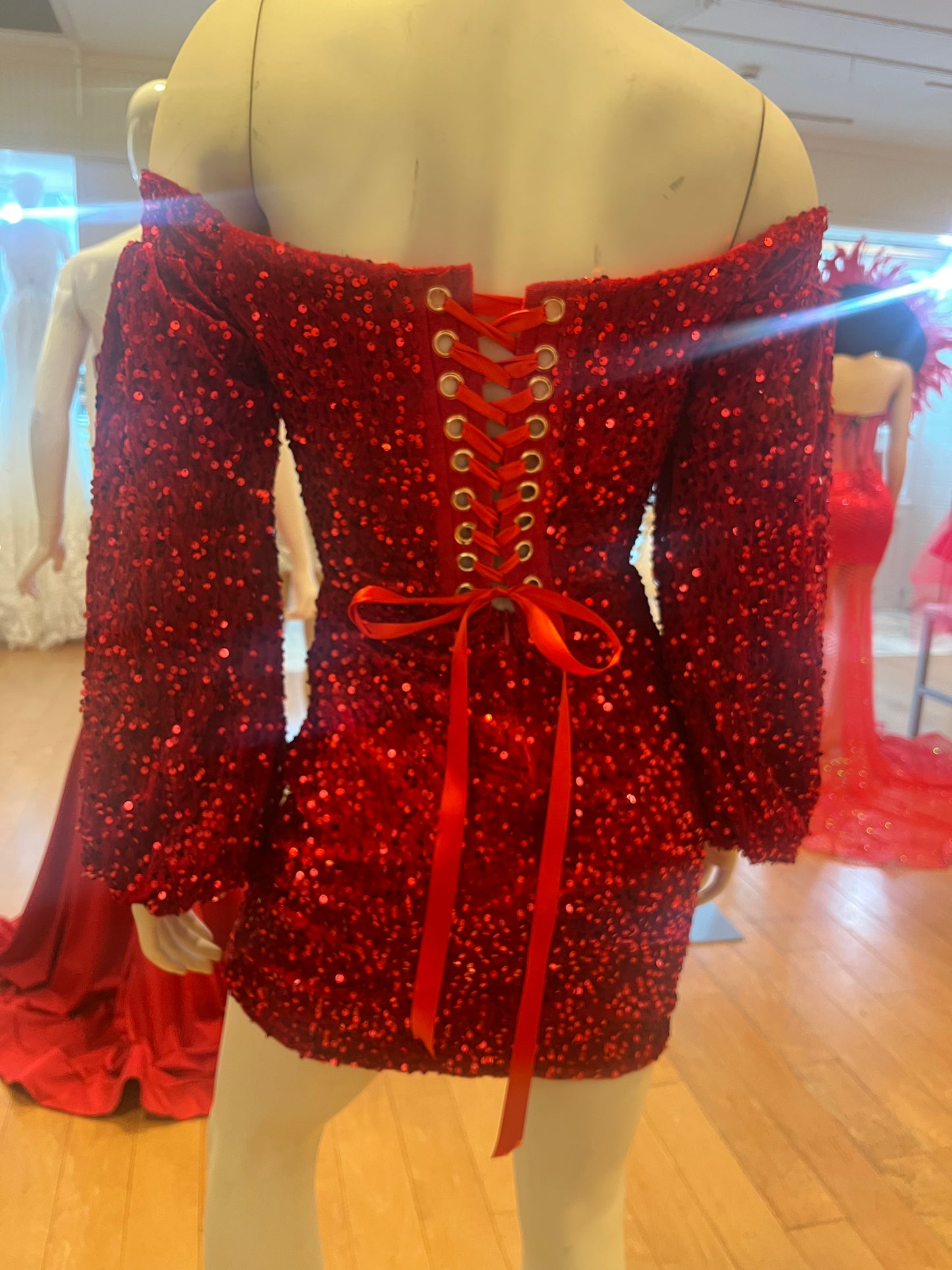 The Abby Sequin Dress
