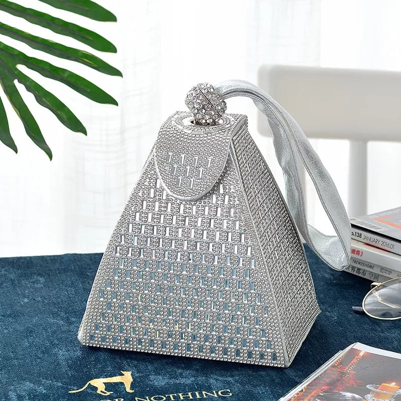 Pyramid Rhinestone bag – Karlene Lindsay Designs LLC