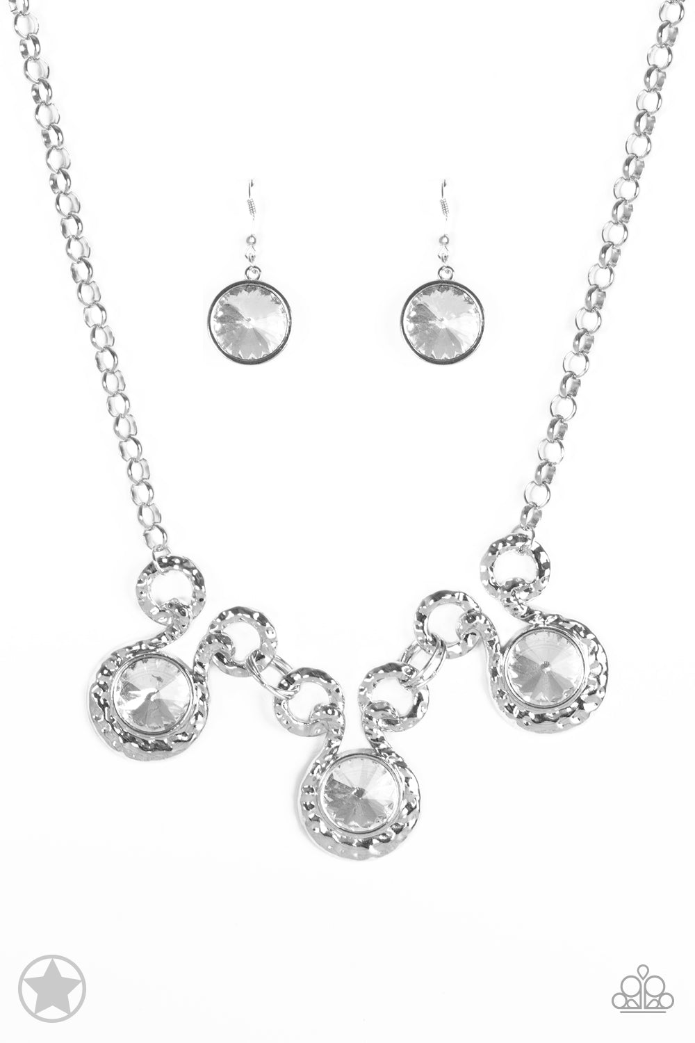 Tri Silver Necklace Set