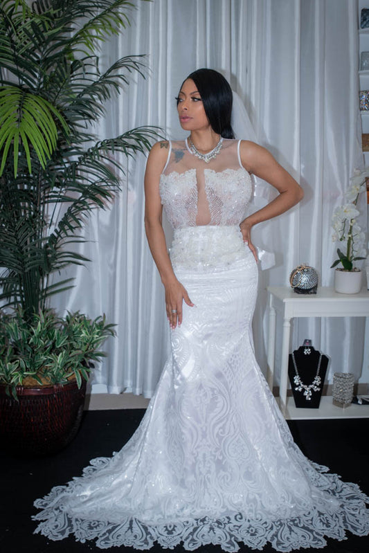 Venessa Sequin Wedding Dress