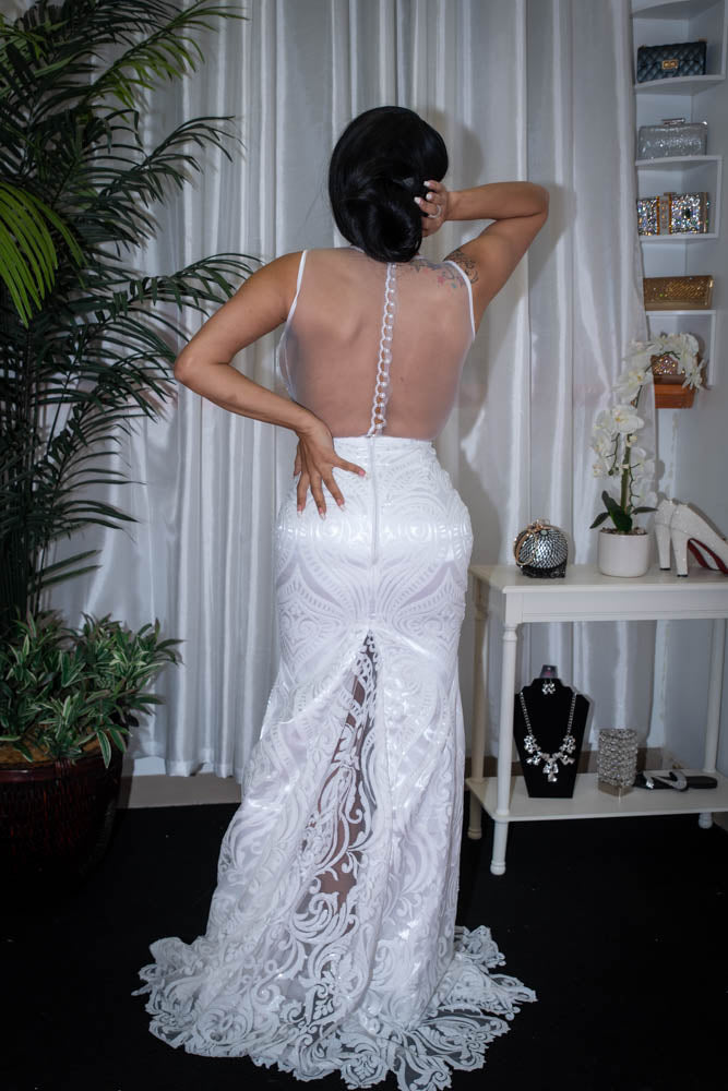 Venessa Sequin Wedding Dress