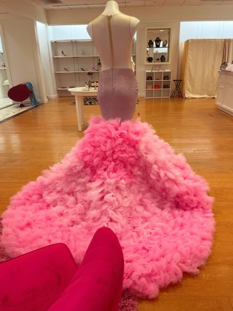 Bubble Gum Barbie Gown