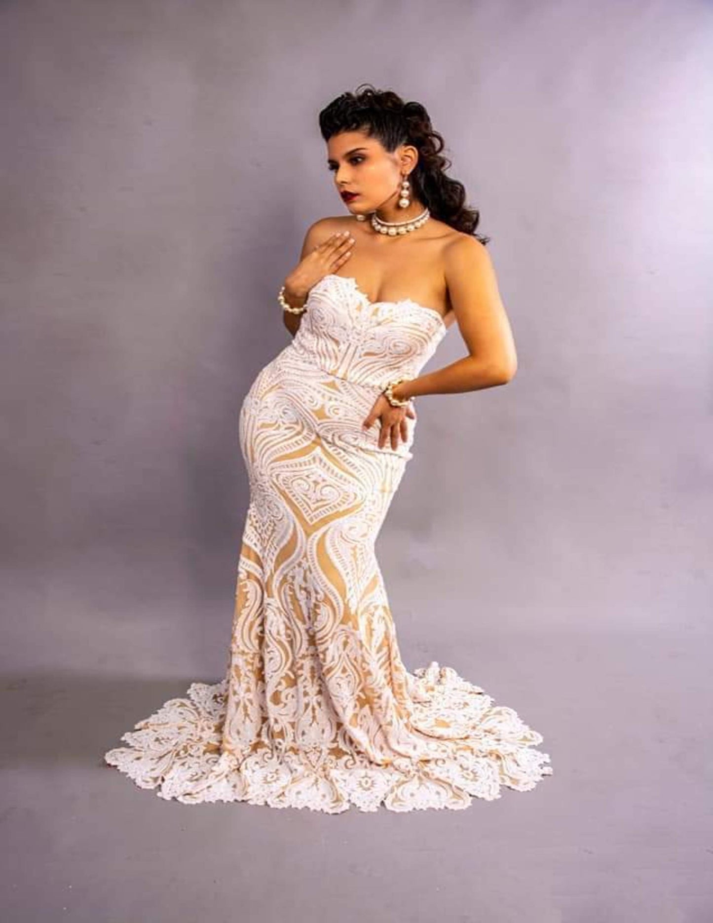 Cindy Sequin Mermaid Dress