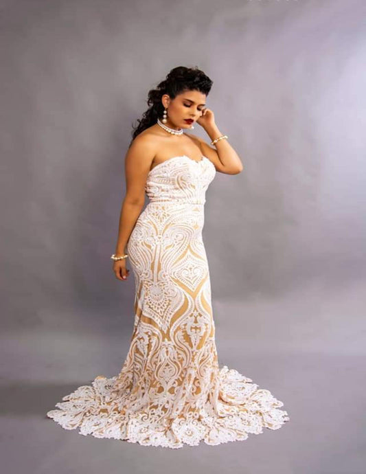 Cindy Sequin Mermaid Dress