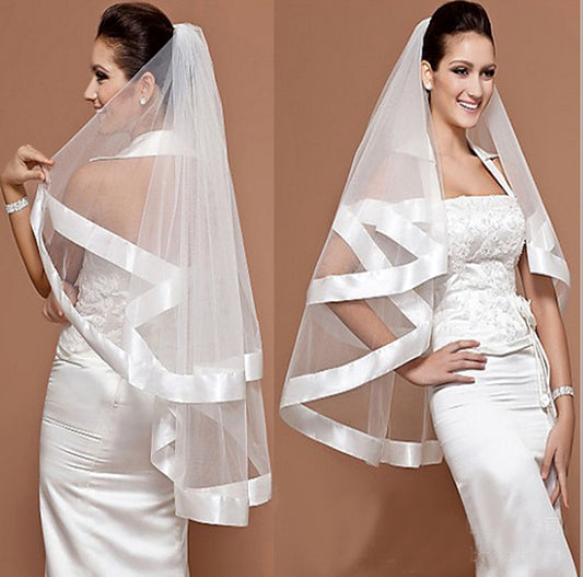 Simple Tulle Wedding Veil